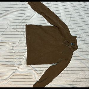 Brown 1/4 zip